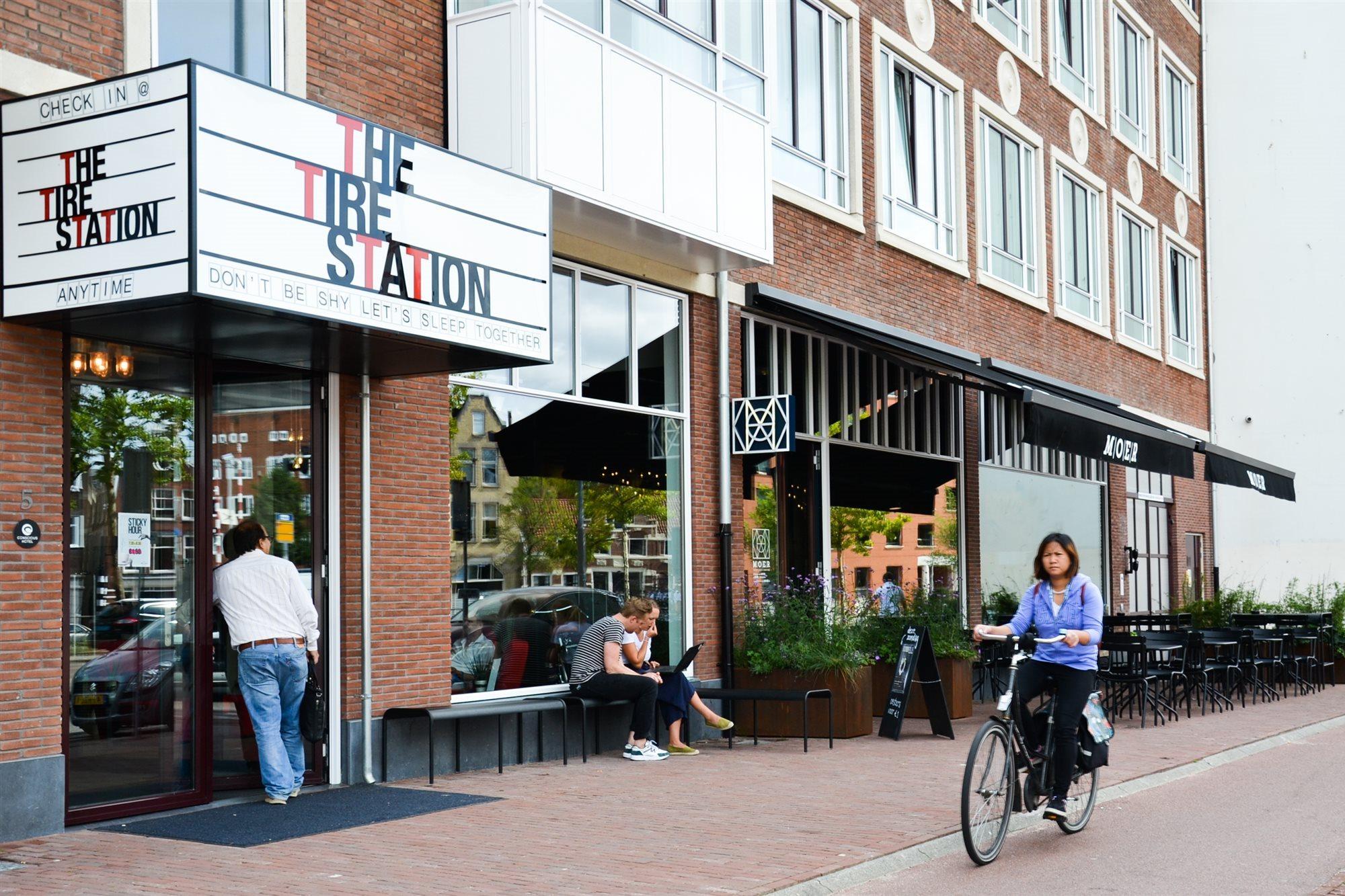 Conscious Hotel Amsterdam City - The Tire Station Exterior foto