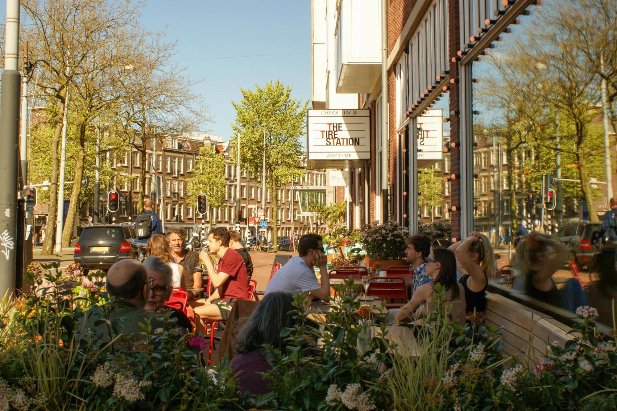Conscious Hotel The Tire Station Amsterdam Exterior foto